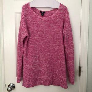 Pink over sized sweater